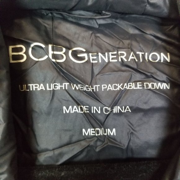 BCBGeneration Womens M Black Ultra Light Weight Pa - Picture 7 of 10